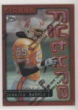 1996 Topps Finest Refractor Derrick Brooks #87 HOF 09jv