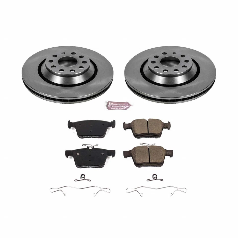 Kit de frenos Power Stop para Audi S3/RS3 2015 16 17 18 19 2020|Trasero|Autospecialty Foto 2 de 4