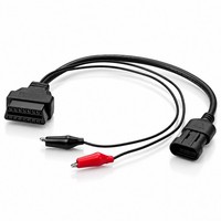 H86 OBD2 3Pin Adapter Auf 16Pin Diagnose Stecker FüR Fiat Alfa Romeo Lancia KFZ