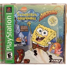 SpongeBob SquarePants: SuperSponge(Sony PlayStation 1, 2001) PS1 Video Games