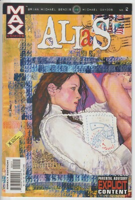 Alias #2 (2001) 2nd Appearance Jessica Jones Marvel Max Comics 1st Print