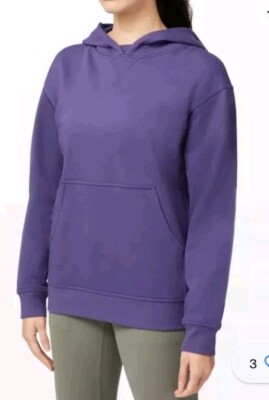 Lululemon Women's All Yours Terry Hoodie in Midnight Orchid Size 8