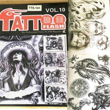 A4 page the professiona Tattoo Art Design Flash Manuscript Sketch Book Supply