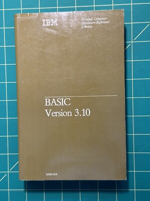 Basic Version 3.10 PC Hardware Reference Library