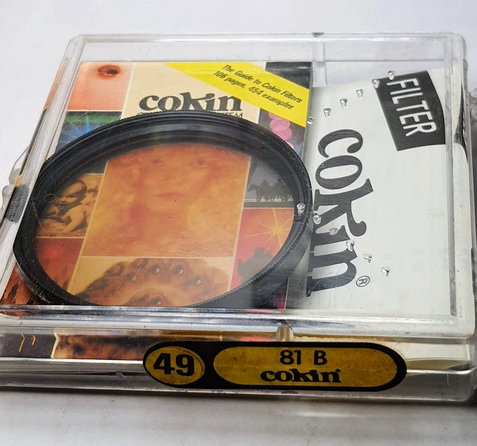 Genuine Cokin 46mm 81B 81-B 81 B Color Warming Glass Lens Filter 46 mm Warm tone - Image 3 of 4