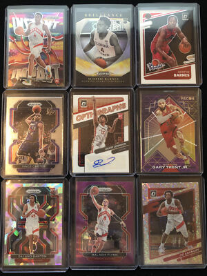 2021-22 Optic Opti-Graphs /99 David Johnson Rookie RC Auto & MORE *READ* RAPTORS