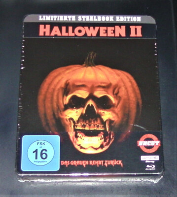 Halloween 2 Uncut Limitée steelbook Édition 4K blu ray + Neuf & Ovp