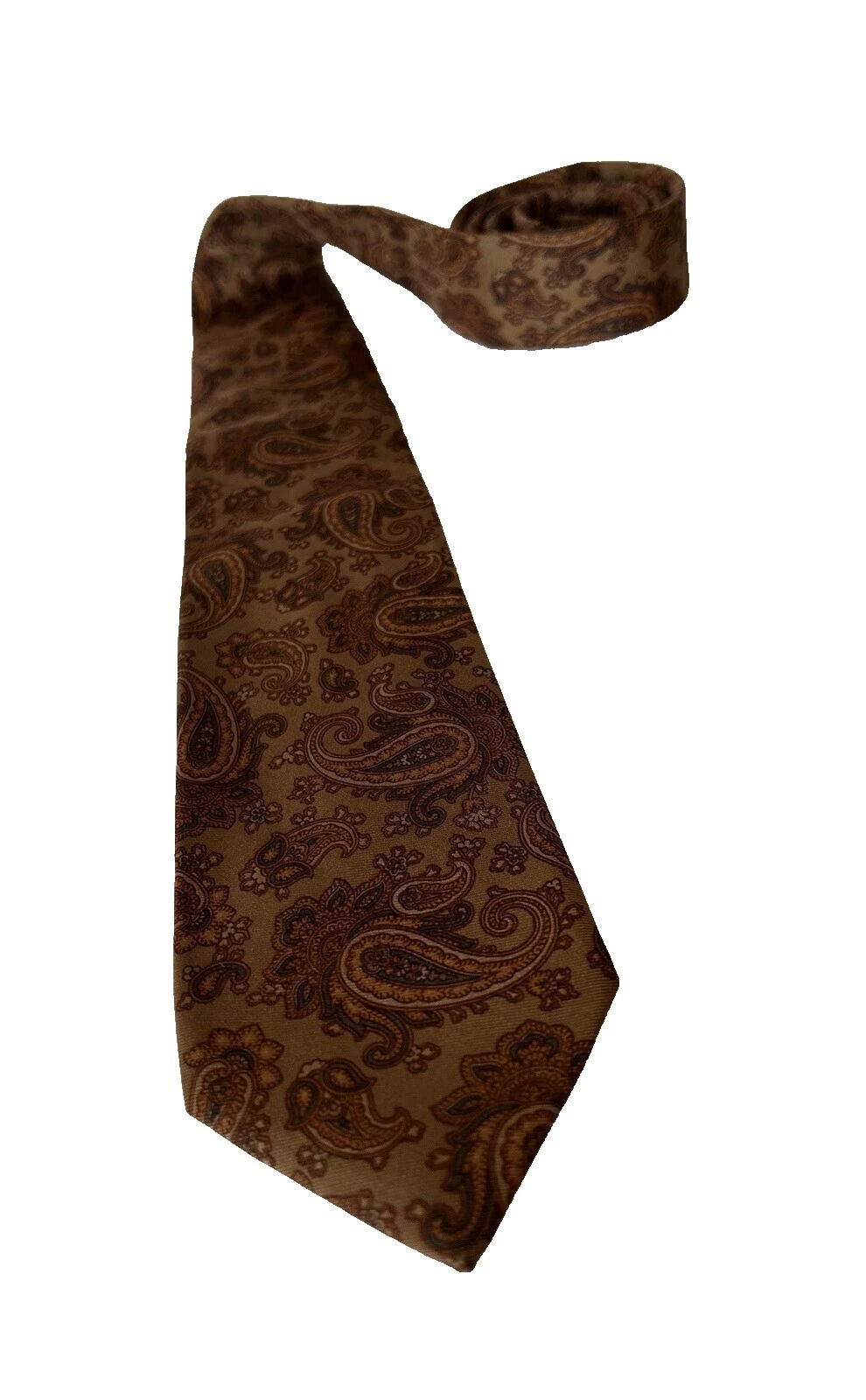 Robert Talbott Brown 佩斯利男士领带