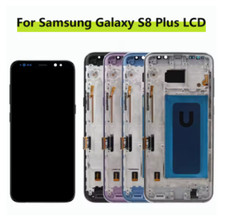 TFT LCD Display Digitizer Touch Screen For Samsung Galaxy S8 Plus G955  Frame