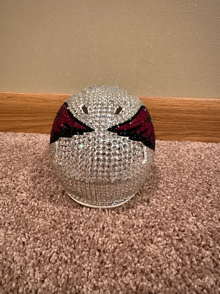 Nuevo Arizona Cardinals Cristal NFL Mini Casco Ridell Nuevo Foto 3 de 4