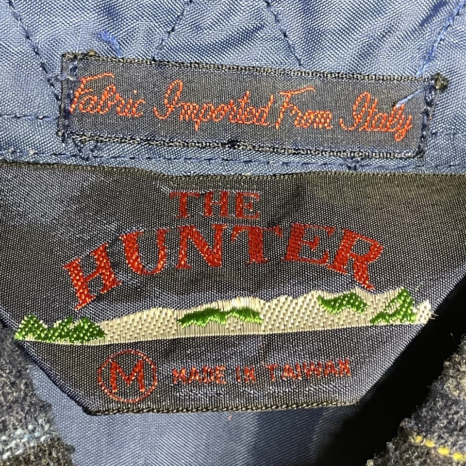 The Hunter Shirt Medium Italian Linen Wool Blend Jacket Shacket Button Down - Image 2 of 4