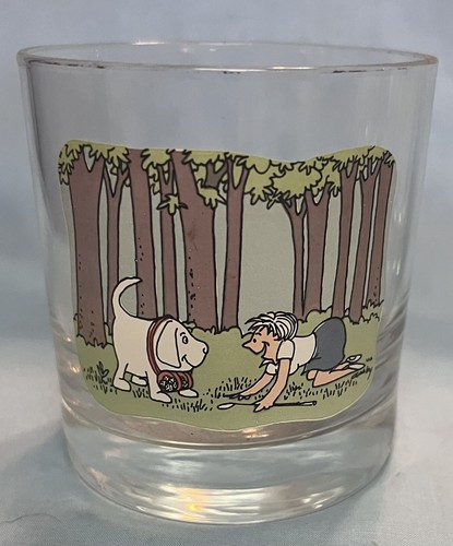 Ashby Comic Golfer Set of 4 Whiskey Highball Rocks Glasses - Picture 2 of 5