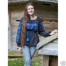 Ukrainian embroidered traditional shirt for ladies, blouse, sorochka vyshyvanka.