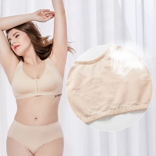 WomenS Posture Corrector Bra Wireless Back Support Breast Lift Up Body Shaper UK - Bild 7 von 19