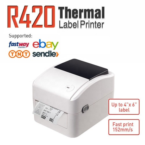 Direct Thermal Barcode Shipping Label Printer TR420B 150mm*100mm Label