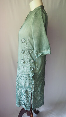 feuille embroidered tunic dress Cabana Life Women's Embroidered Tunic Dress, Small