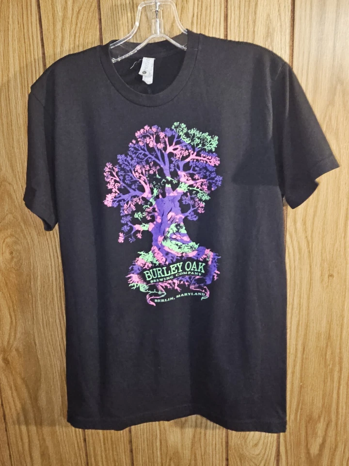 Camiseta Burley Oak Brewing Company Maryland pequeña para mujer negra con logotipo gráfico  Foto 3 de 4