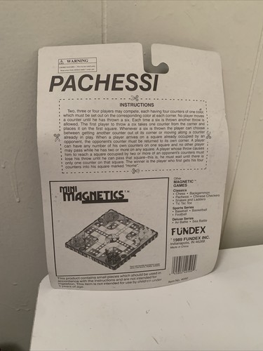 Vintage Mini Magnetics Pachessi Game - Brand New - Picture 2 of 2