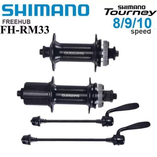 Shimano Tourney FH-RM33 8/9/10 Speed MTB Center Lock Hub 32H Front and rear hub - Picture 2 of 13