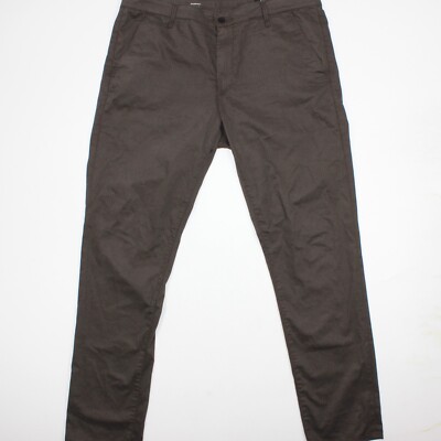 Adriano Goldschmied Pants Mens 38 Marshall Slim Trouser Mid Rise Cotton 38x34