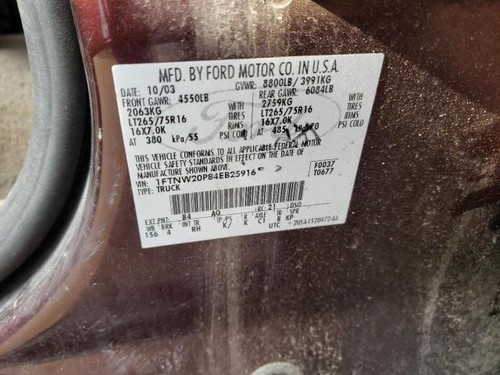 04 2004 FORD F250 F350 6.0 MAIN BODY CAB HARNESS Lariat Crew Cab 4C3T-14A005-ZJ - Picture 4 of 12