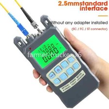 All-IN-ONE Optical Power Meter with 1-50Mw Visual Fault Locator Fiber Tester New