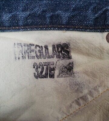 LEVIS S501XX Big E Selvedge Jeans Vintage LVC 1944 Rare Replica 29(27×31)