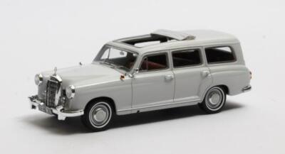 Matrix Maßstab 1:43 Mercedes Benz W120 180b Kombi Binz 1960 grau