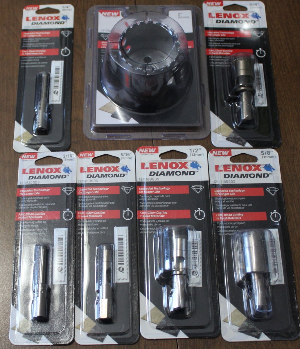 ke-non ケノン ver8.7 Kenox Diamond Non-Arbored Hole Saw - size 1/4