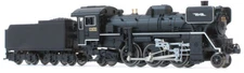 Steam Locomotive 2-6-2 Type C58-33 with Tender, MicroAce A7203, N-Scale, NEW