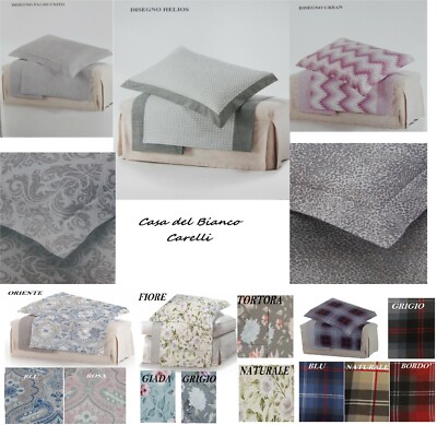 BETTWÄSCHE KOMPLETT WARM BAUMWOLLE 1 1/2 SITZER DOPPELBETT JOLIE HOHE QUALITÄT
