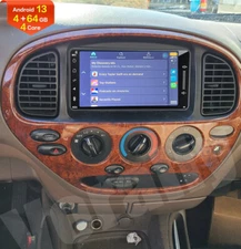 For Toyota 2000-06 Tundra, 01-07 Sequoia 4+64G Android 15 CarPlay Radio GPS WiFi