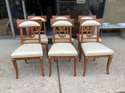 A. Kindberg 6 Dinning Chairs Made In Stockholm Sweeden