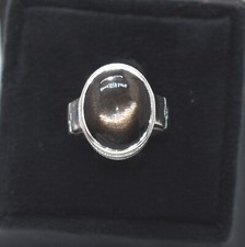 Rainbow Lattice Sunstone Ring 92.5 Sterling Silver Sunstone Christmas Gift