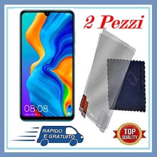 Didisky,Pellicola proteggi schermo in vetro temperato per Huawei P30 Lite, confezione da 2 pezzi, antigraffio, durezza 9H, senza bolle, facile da