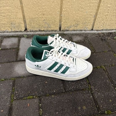 Adidas Forum Low 84 Summer Basketball Camp Green Stripe White Shoes Size 9