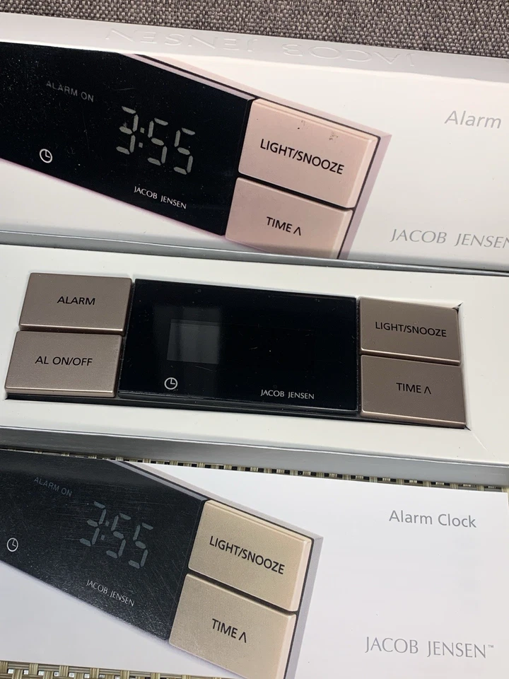 Jacob Jensen будильник с коробкой и инструкции работает! Гладкий дизайн - Изображение 2 из 4