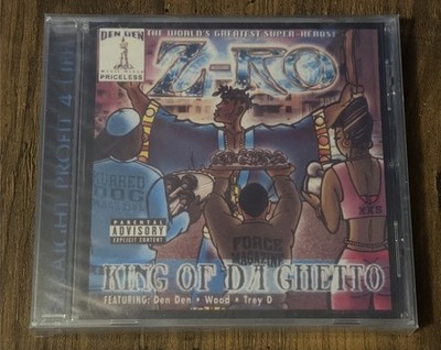 Z-RO  KING OF THE GHETTO  CD SEALED NEW TEXAS G-FUNK RAP SUC DEN DEN WOOD TREY D