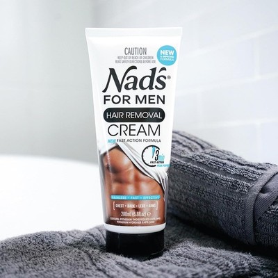 Hair Removal Cream, Painless Hair Removal for Men, Soothing Depilatory Cream for