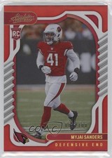 2022 Panini Absolute Rookies Spectrum Red 4/100 Myjai Sanders #186 06xp