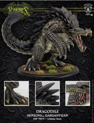 Warmachine: Dracodile. Gargantuan [x1] Minions [Hordes] unassembled UNPAINTED