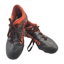 Umbro Boys Club 2.0 Gray Orange Soccer Cleats Size 1.5