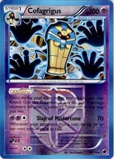 Cofagrigus 56/116 Rare Plasma Freeze Pokemon Reverse Holo Lightly Played