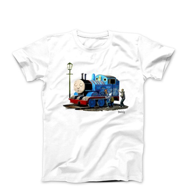 #ad Banksy Tank Graffiti Street Art T shirt $26.00