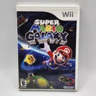 Super Mario Galaxy (Nintendo Wii, 2007) Video Game Complete w/ Manual Tested