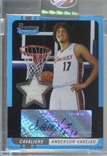 2004-05 Bowman Signature 43/399 Anderson Varejao #60 Auto 0b2