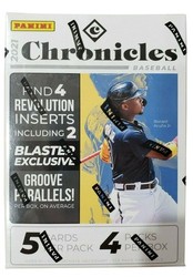 2021 Panini Chronicles Baseball 4-Pack Blaster Box