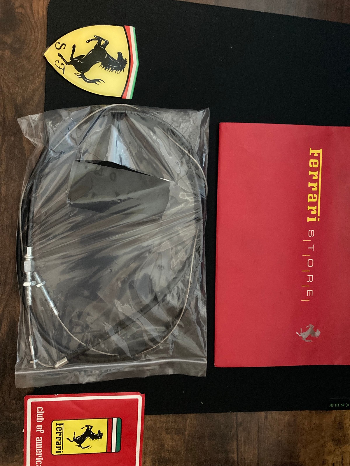 Ferrari 308 - Gts Qv Accelerator Cable - P/N 120498 Right Hand Drive Oem Part.