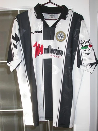 Udinese Calcio Game/Match Used/Worn '96-97 Soccer Jersey - Emam, Italy, Egypt