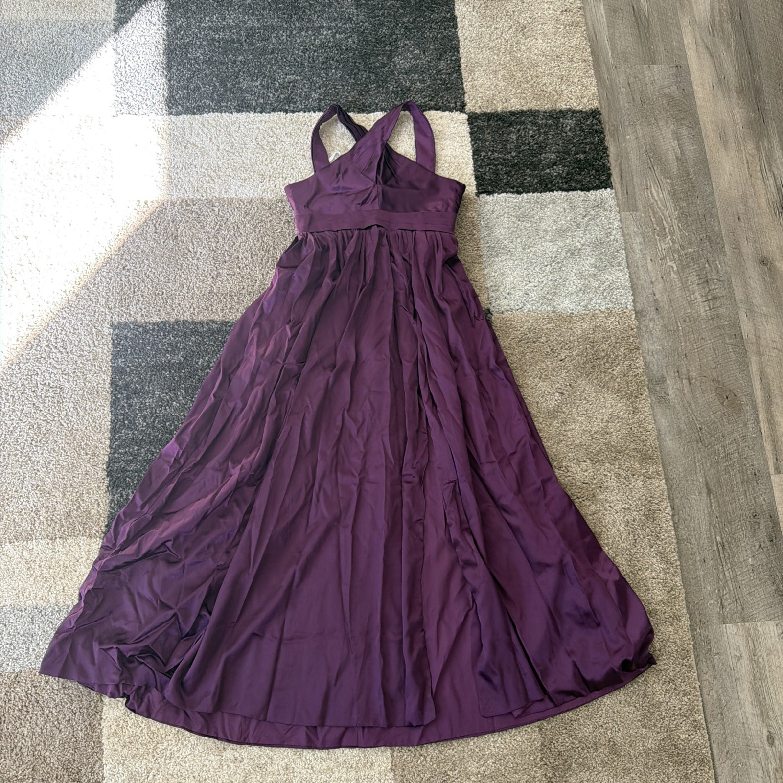 Purple Junior Girls Bridesmaid Dress Size 12